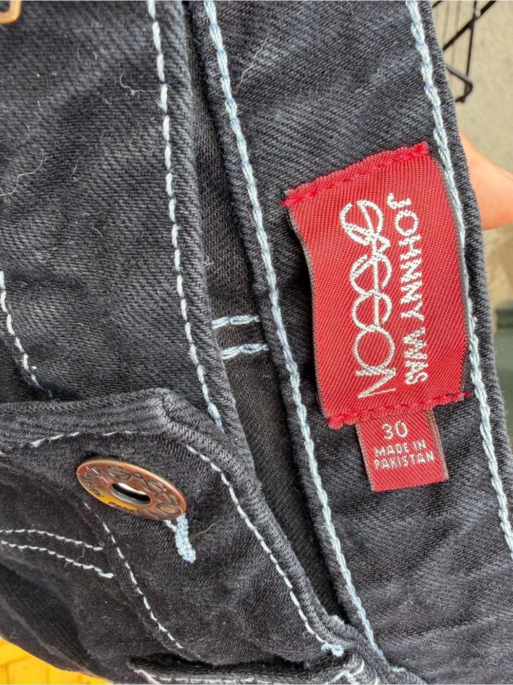 Johnny Was Sasson Straight leg Jeans - Black